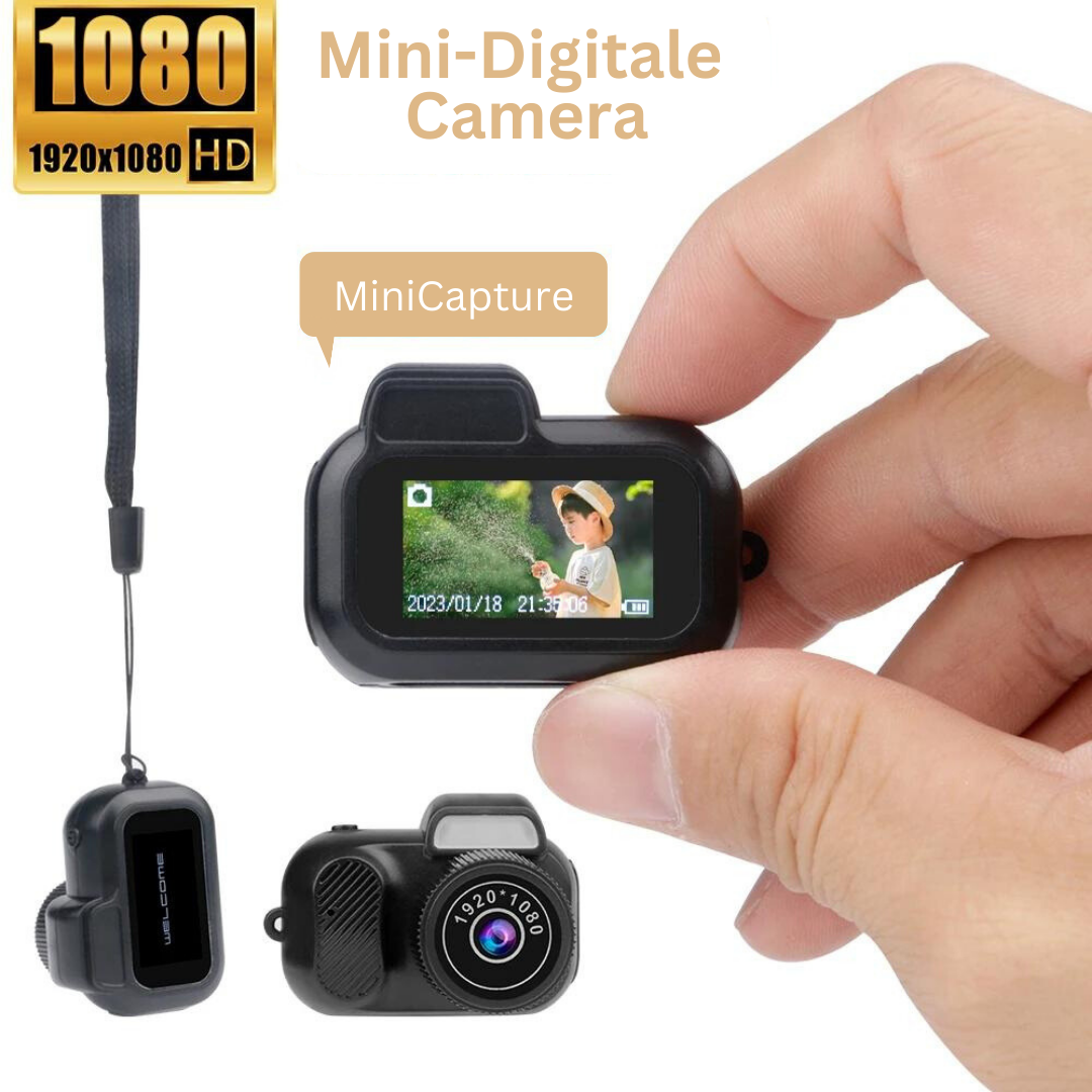 MiniShot Pro™ - Professionele retrobeeld camera aan je sleutelhanger